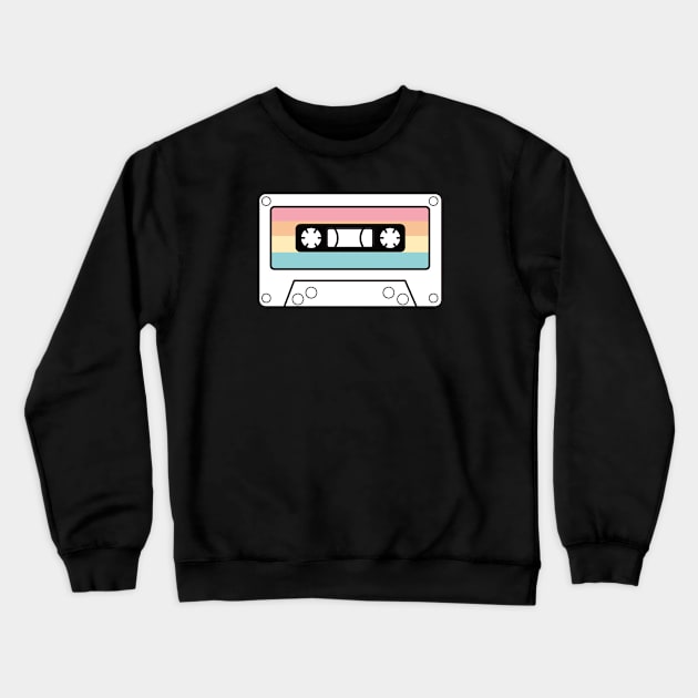 casette tape Crewneck Sweatshirt by hatem